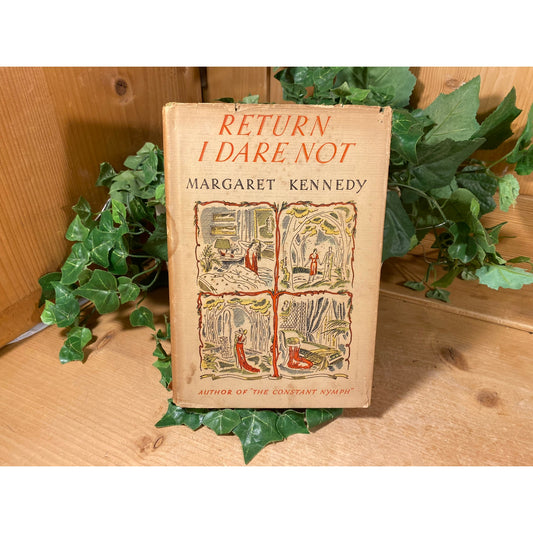 Vintage Book: Return I Dare Not | Margaret Kennedy | 1931 | Doubleday | Agatha Young | Fiction Novel | Hardcover Book | British | London